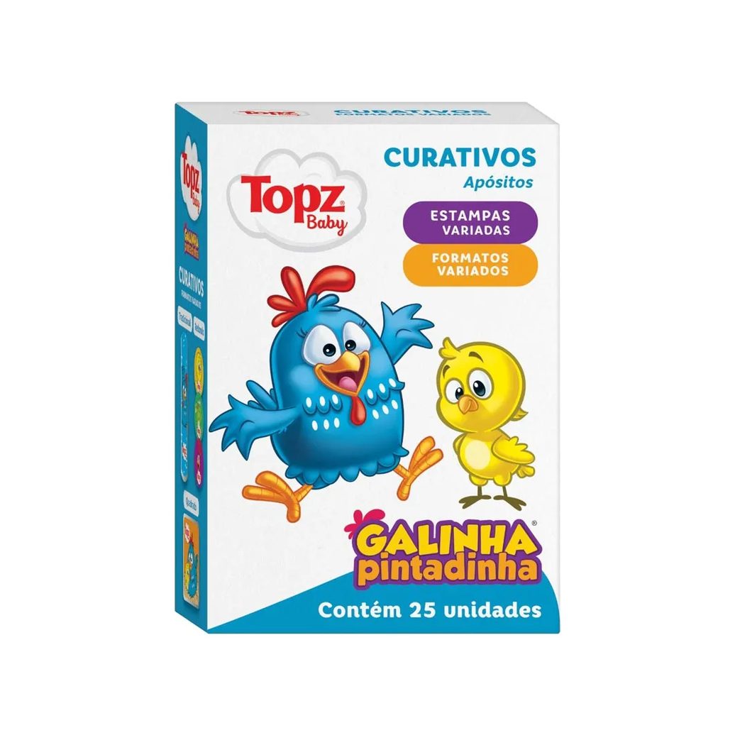 Curativo Cremer Galinha Pintadinha Com 25 Unidades