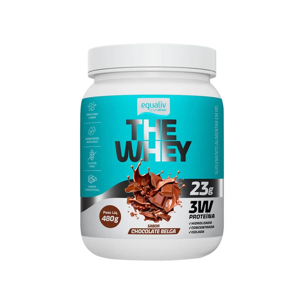 Equaliv The Whey Chocolate Belga 480gr