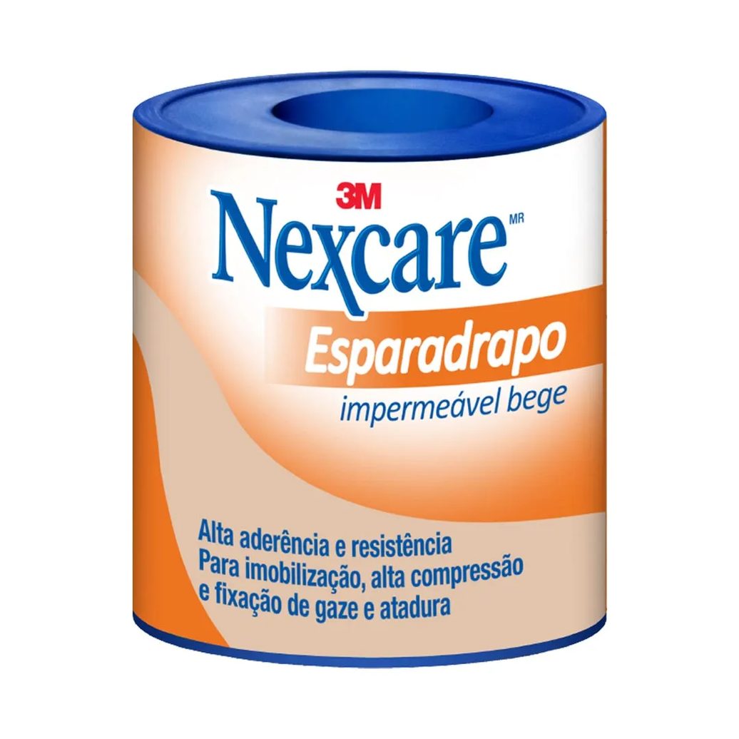 Esparadrapo 3m Nexcare 50mmx3m Impermeavel Bege