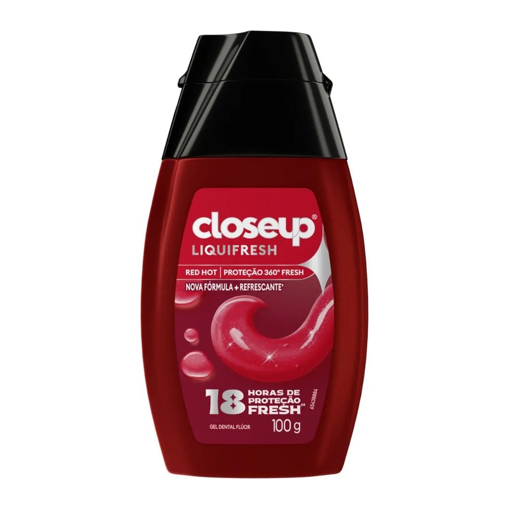 Gel Dental Close Up Red Hot 100g