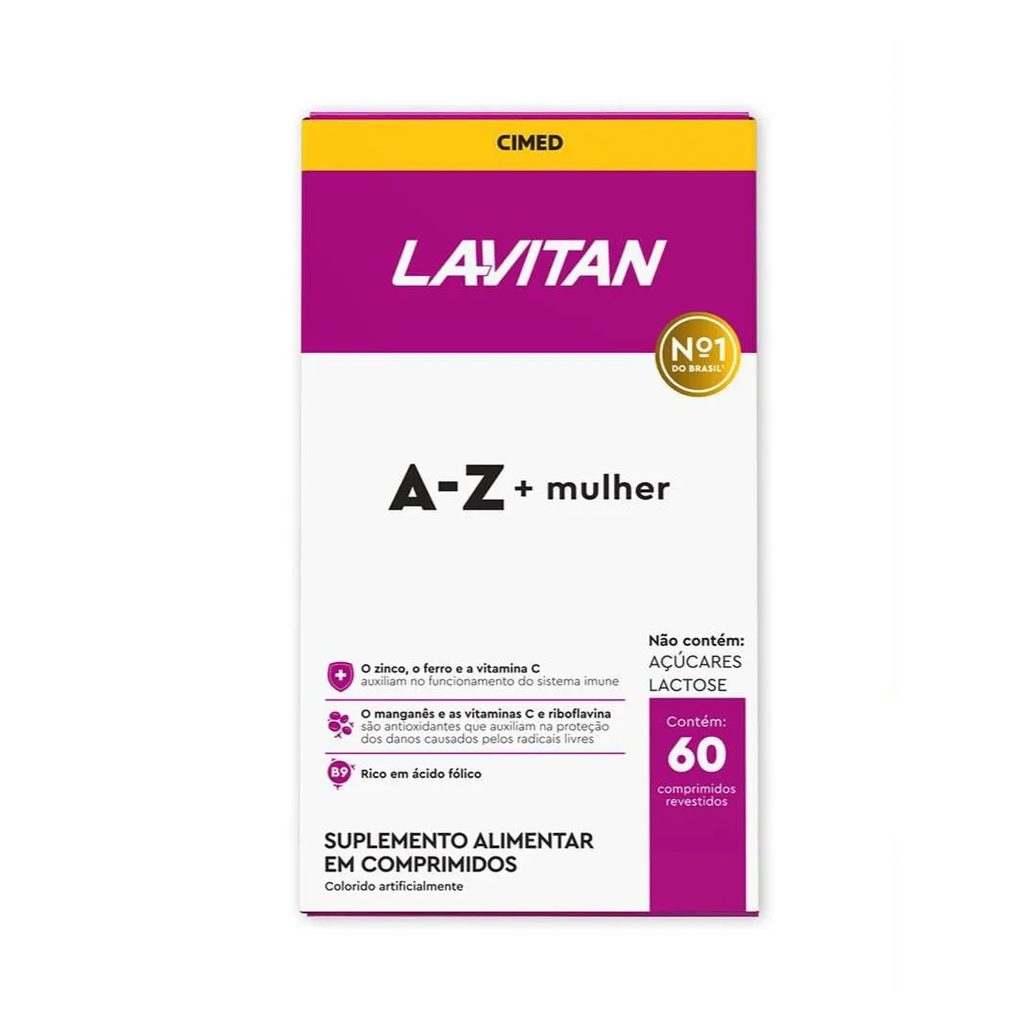 Lavitan Mulher Com 60 Drágeas
