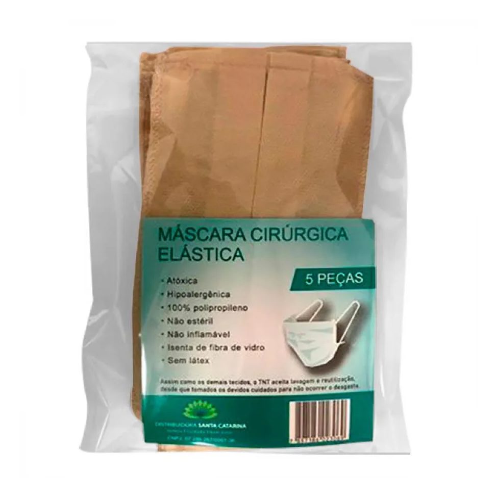 Mascara De Tnt Dupla Camada Ecco Com 5 Unidades
