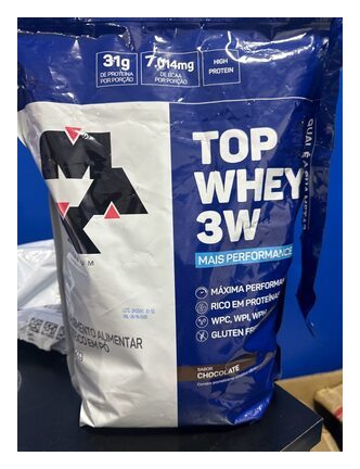 Max Titanium Top Whey 3W Sabor Chocolate