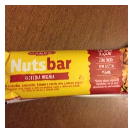 Nutsbar Barra de proteína vegana