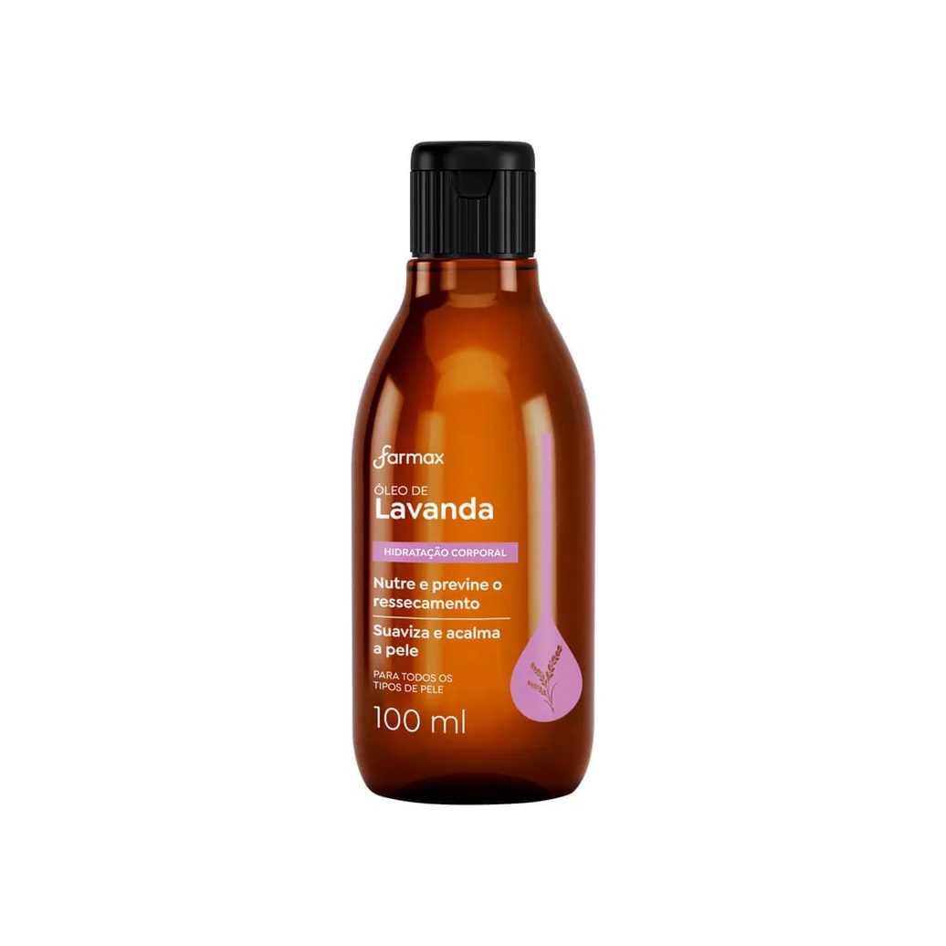 Oleo Corporal Farmax 100ml Lavanda