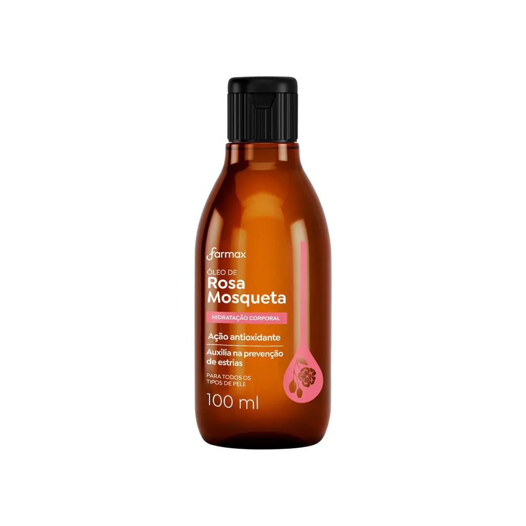 Oleo Corporal Farmax 100ml Rosa Mosqueta