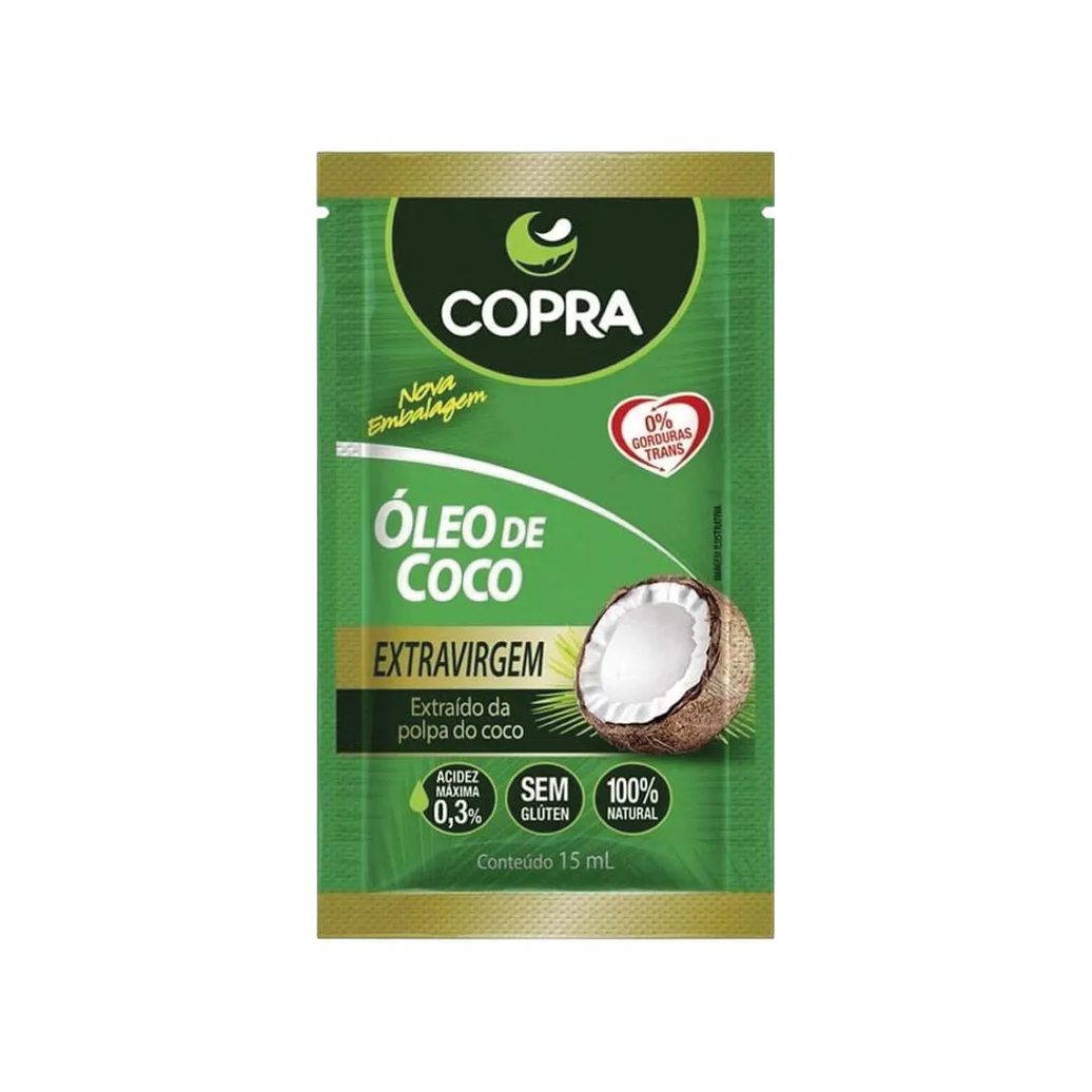Oleo De Coco Copra Extra Virgem 15ml