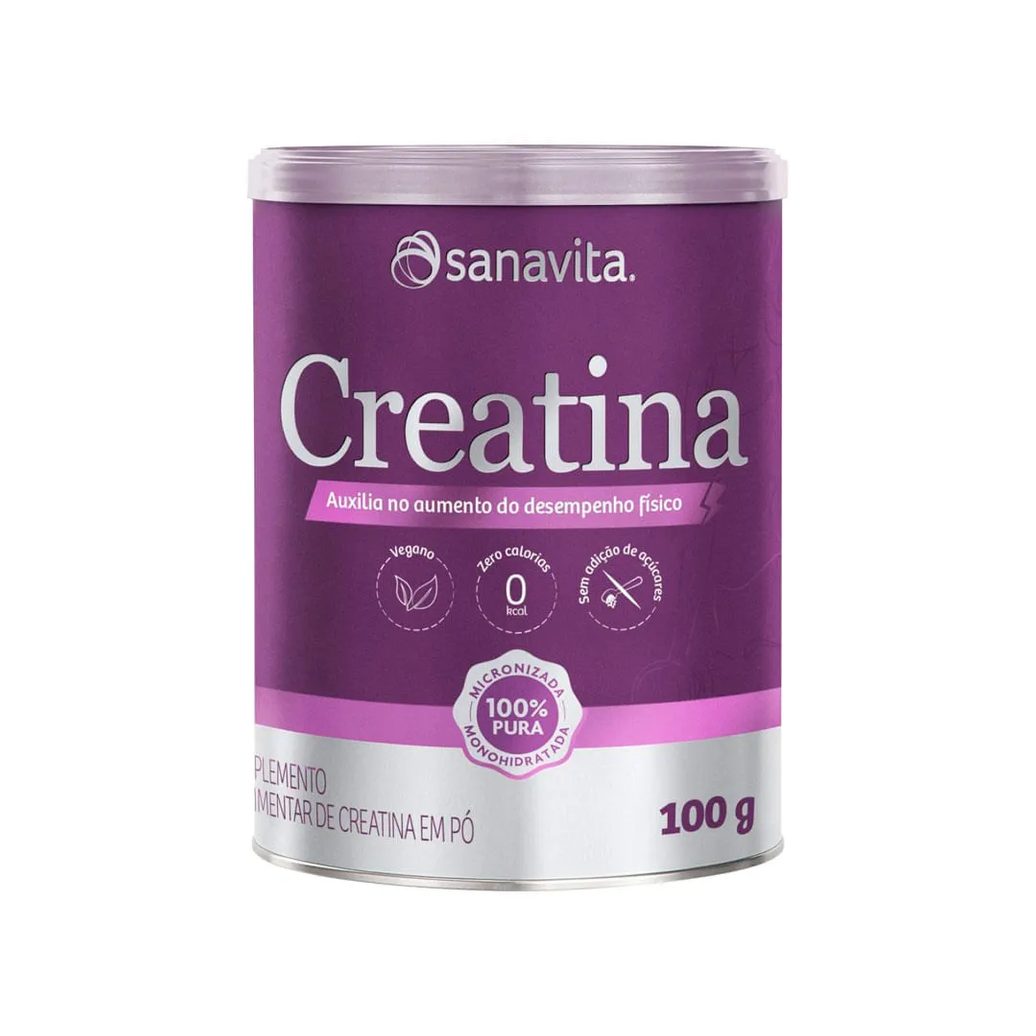Sanavita Creatina 100% Pura Monohidratada 100g