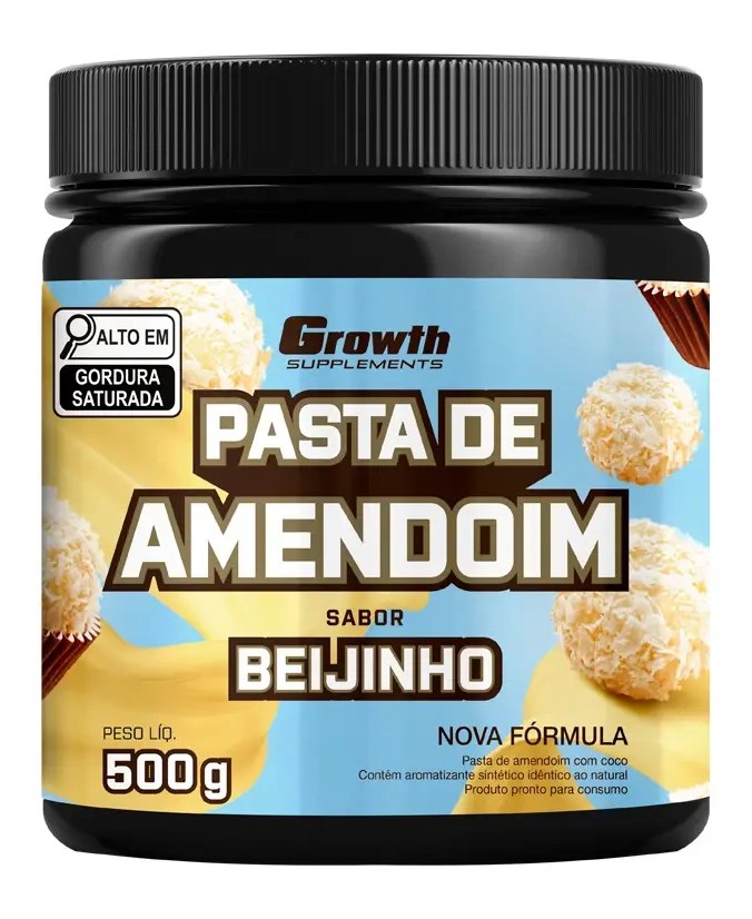 Pasta De Amendoim Sabor Beijinho 500g