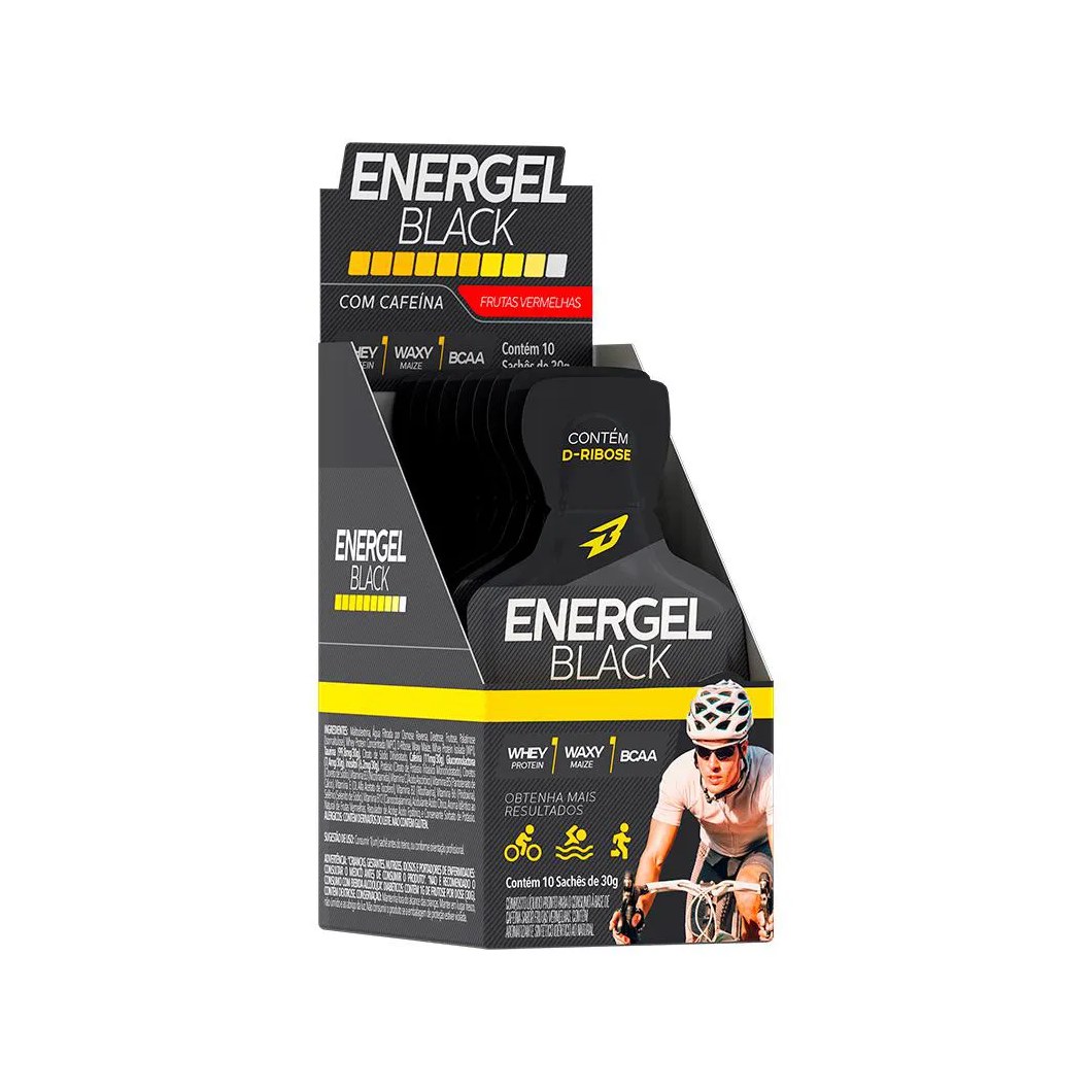 Energel Black Caixa Fechada Frutas Vermelhas