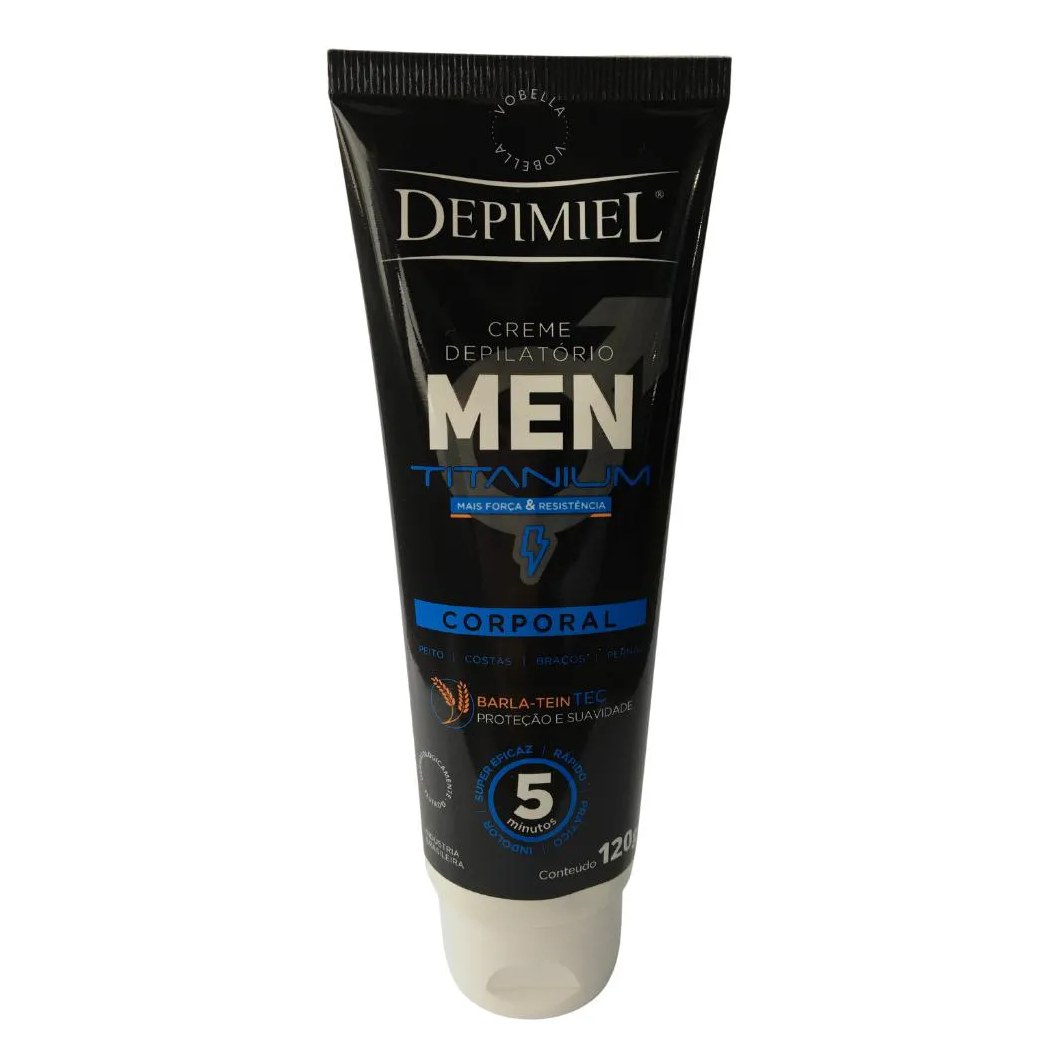 Kit Depilação Depimiel Masculino Men Corpo + Partes Íntimas