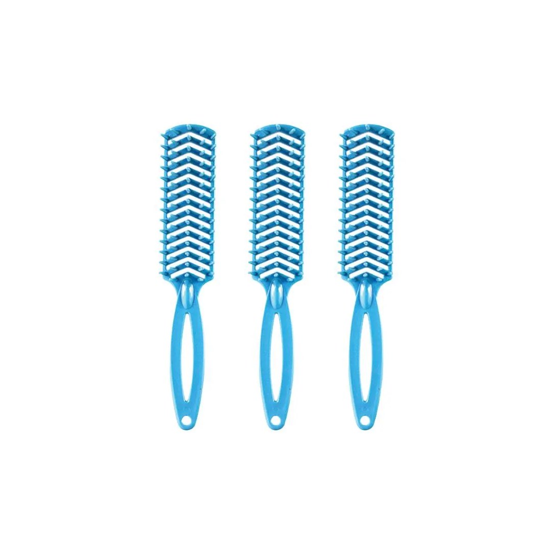 Escova de Cabelo Darma 303 Rigida Reta Desembaraçadora - 3un