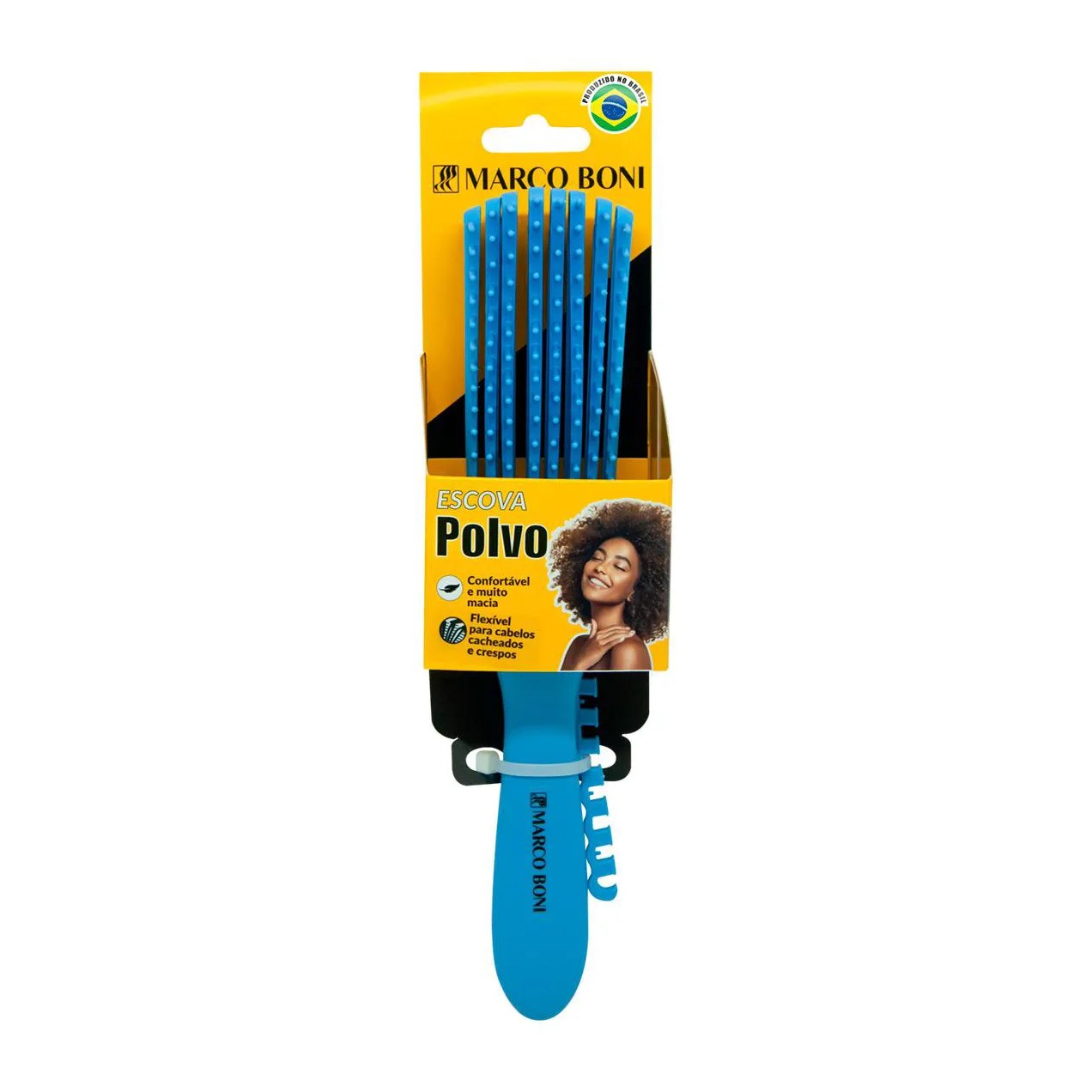 Escova de Cabelo Marco Boni Polvo Diversas - 1 unidade