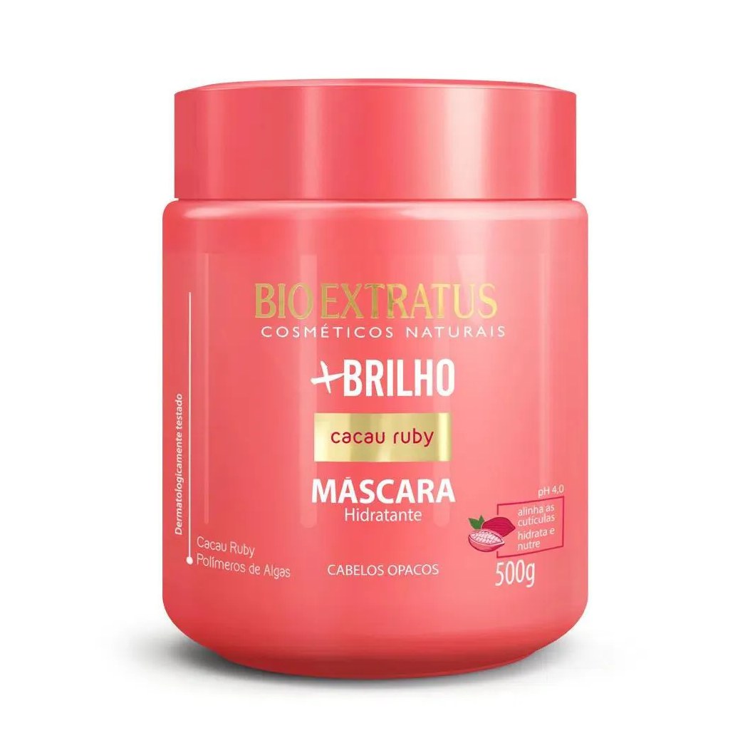 Mascara Hidratante Mais Brilho 500 ML Bio Extratus