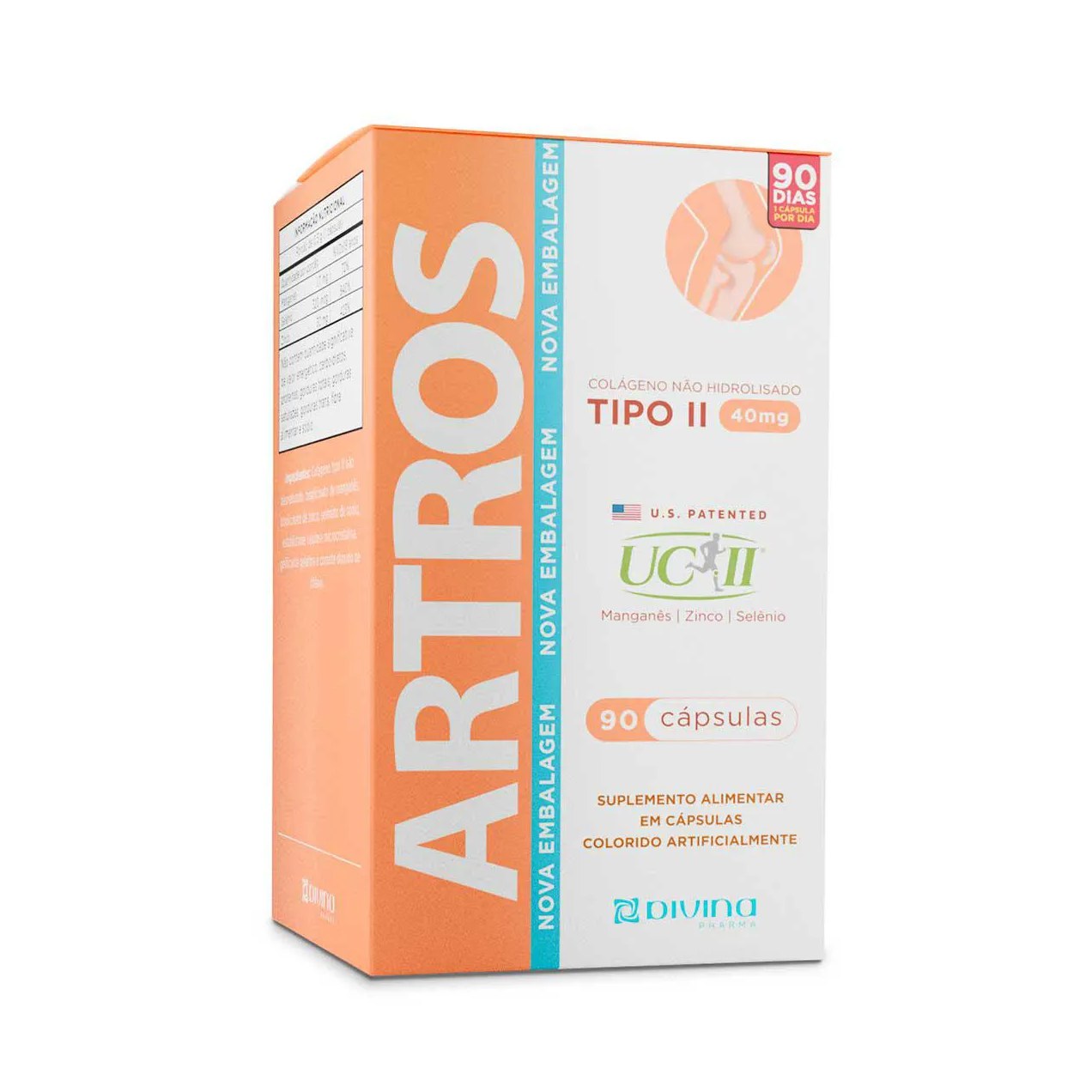 Colágeno Artros UC-II 90 cápsulas