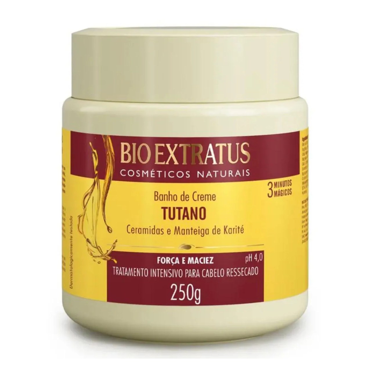 Banho De Creme Tutano Força E Maciez 250g - Bio Extratus