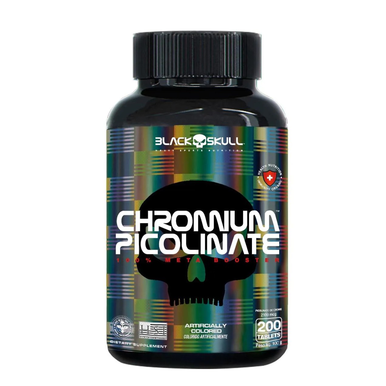 Chromium picolinate - 200 tabletes sem sabor