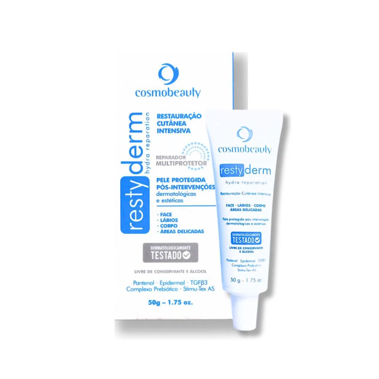 Cosmobeauty Restyderm Máscara de Hidratação Facial 50g