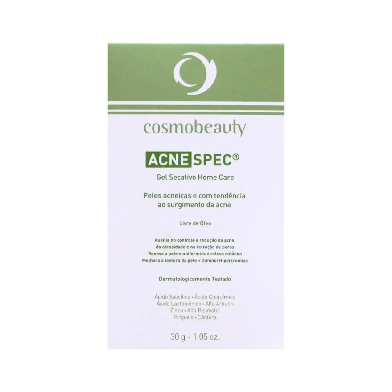 Cosmobeauty Gel Secativo Acne Spec Peles Oleosas 30g