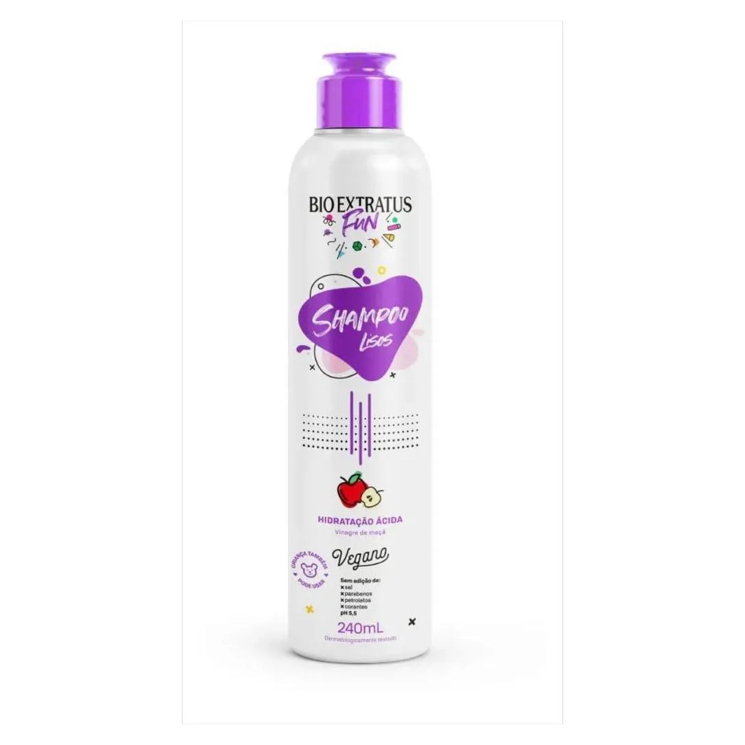 Shampoo Fun Limpeza Cabelos Liso 240 Ml Bio Extratus