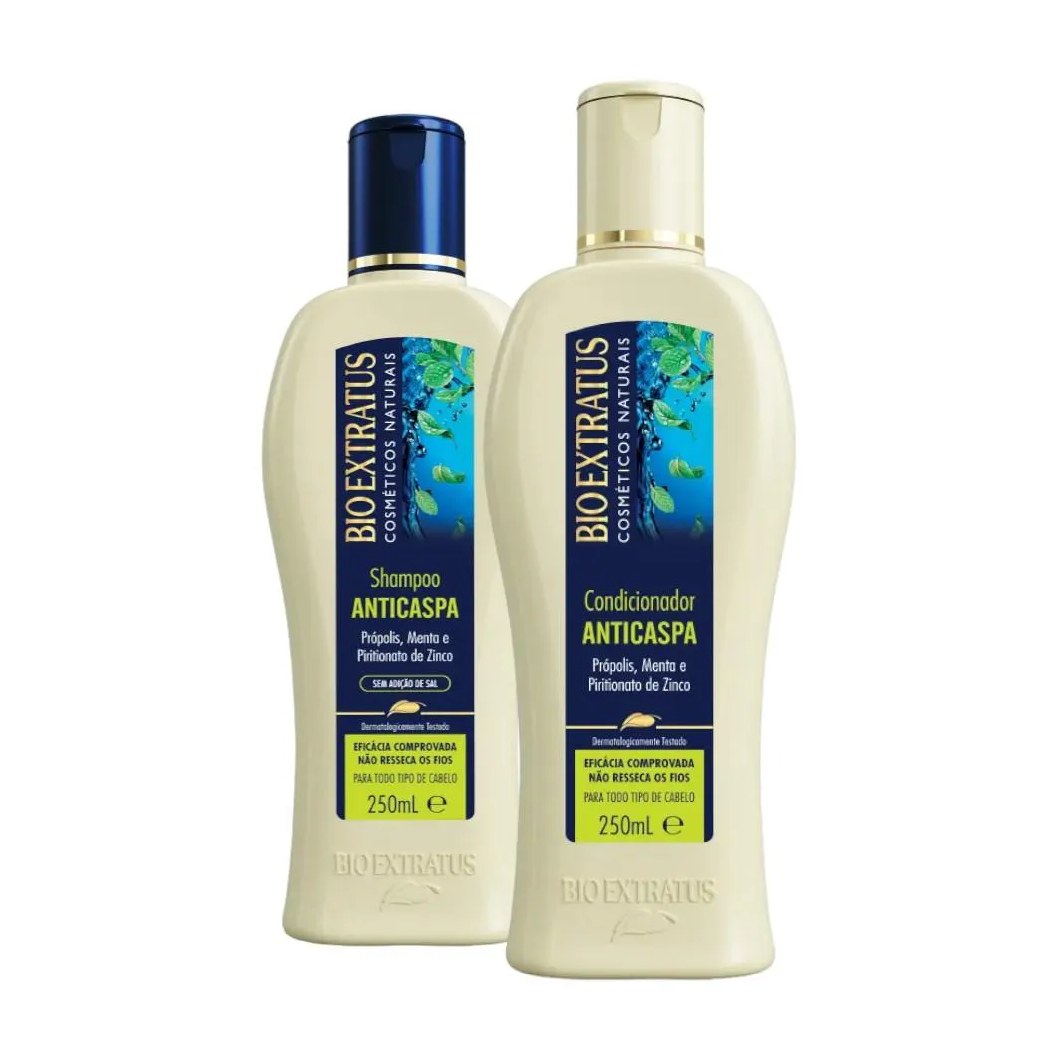 Kit Anticaspa 1 Shampoo 250Ml 1 Condicionador 250Ml