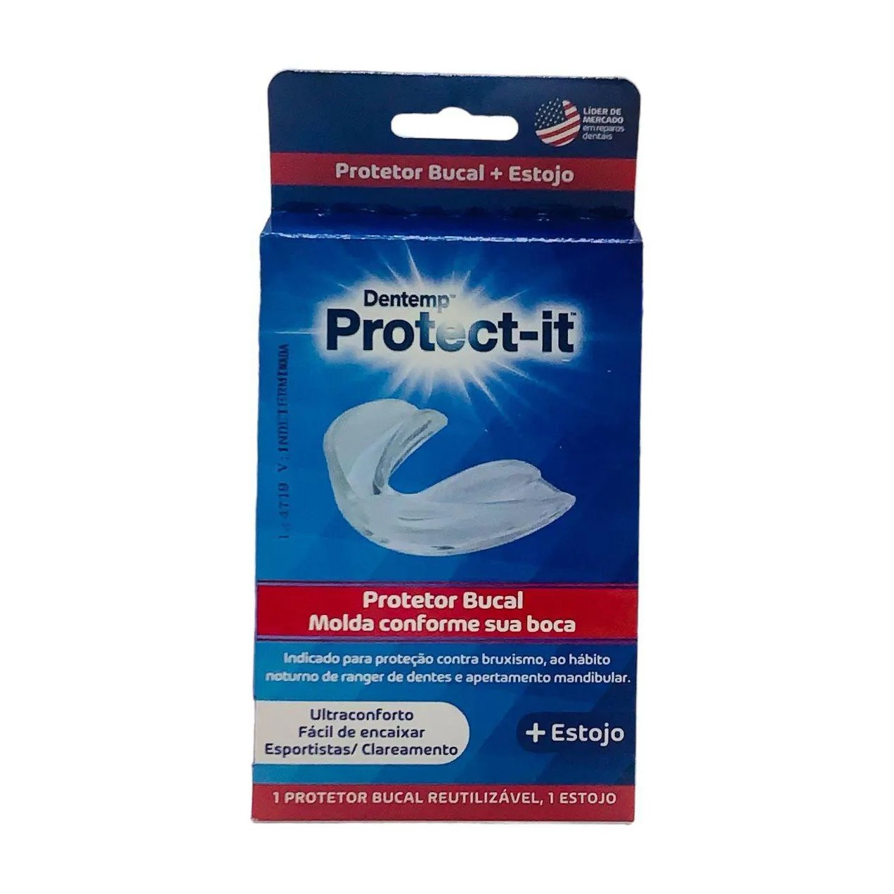 Protetor Bucal Anti Bruxismo Protect It 1un