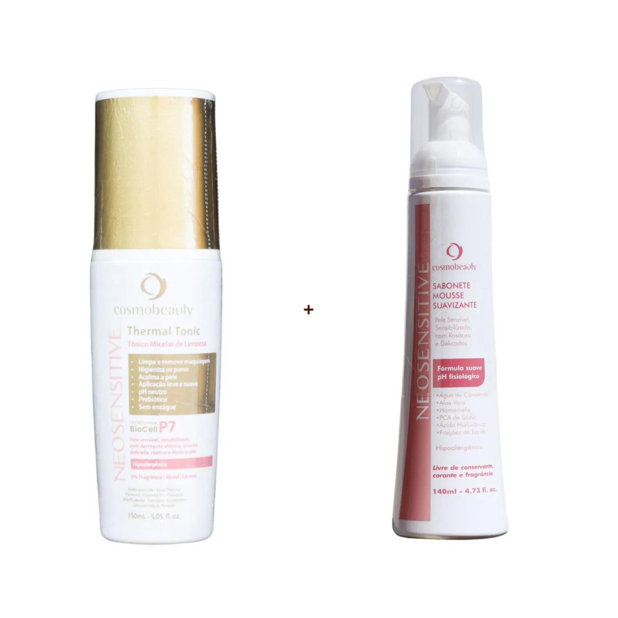 Cosmobeauty Kit Neosensitive Sabonete E Tonico Pele Sensivel