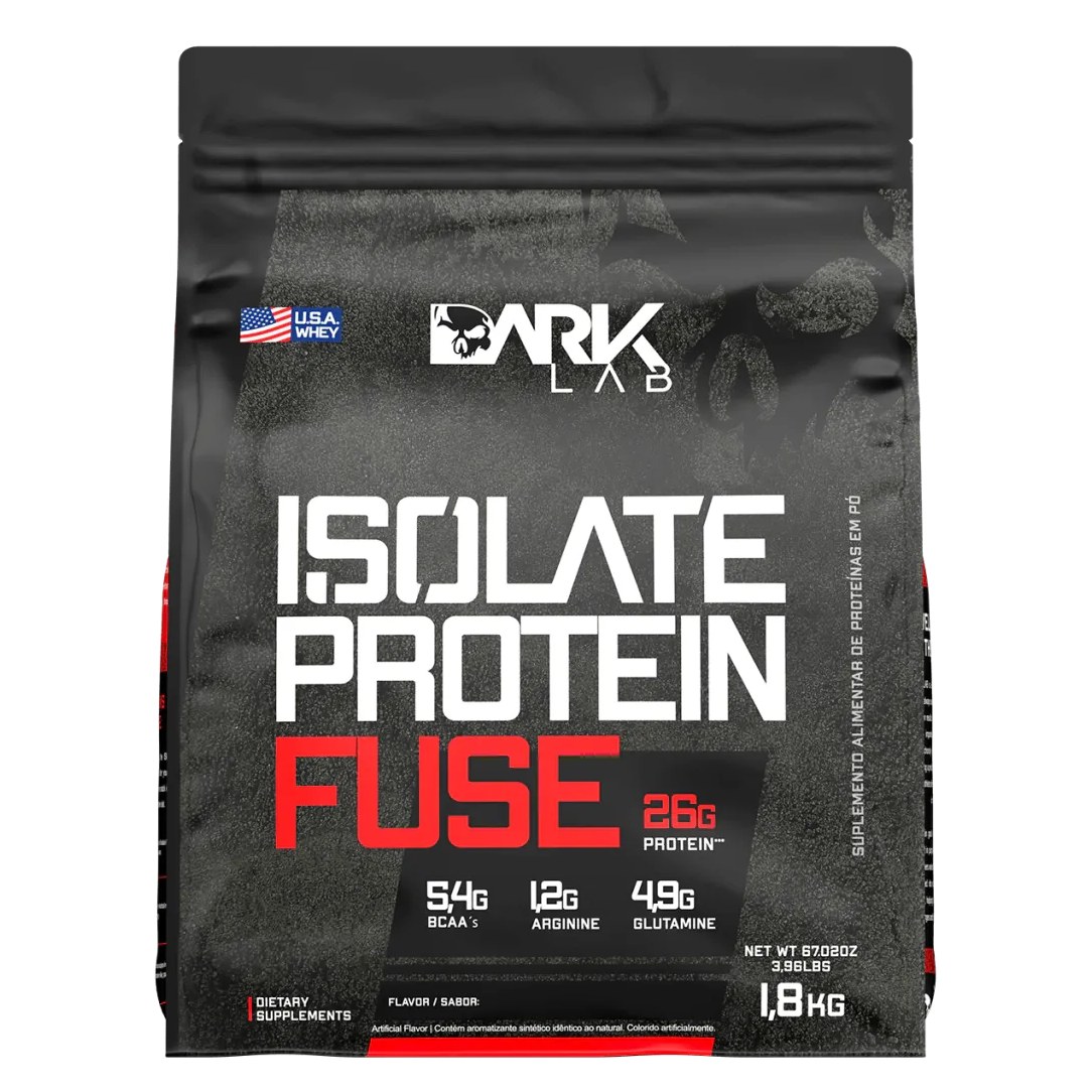 Whey Protein Isolado Fuse Dark Lab Baunilha 1.8Kg
