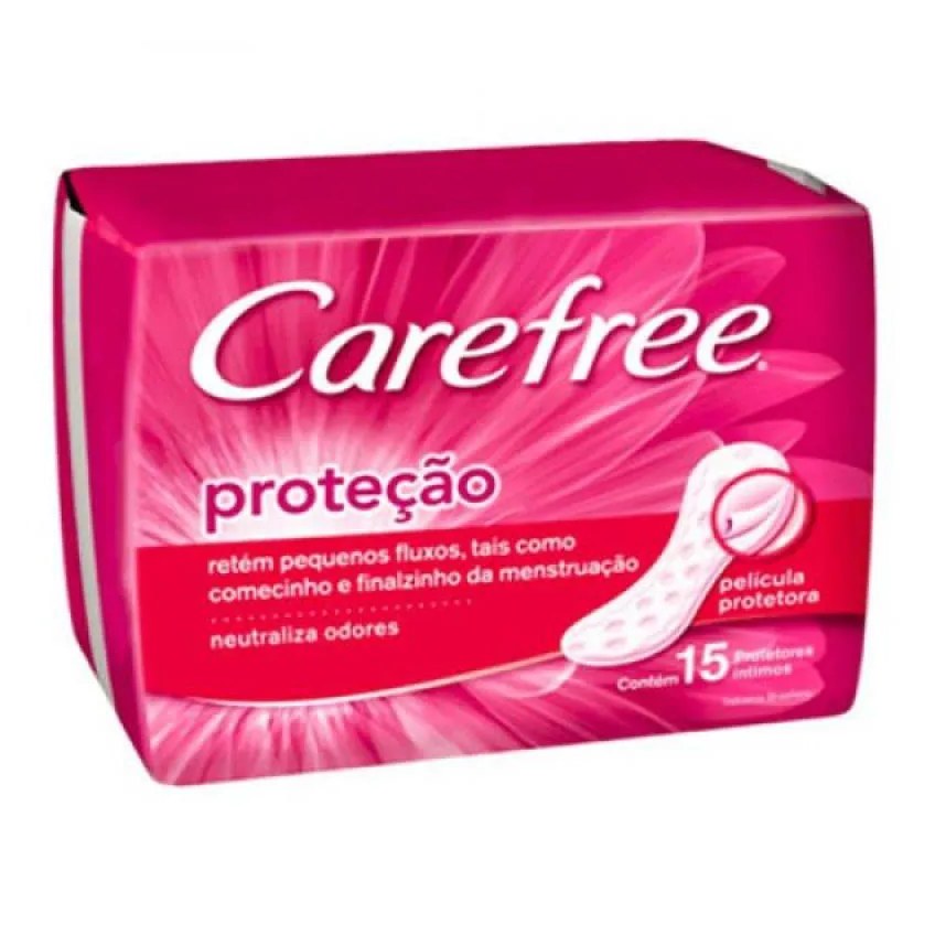 Protetor Diário Carefree Original 15 unidades