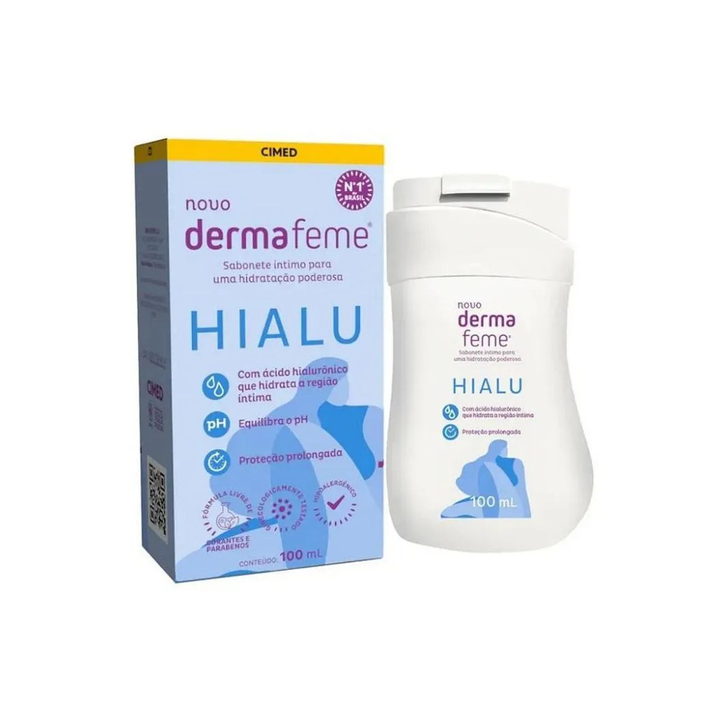Dermafeme Acido Hialuronico Sab Intimo Liq 100ml Cimed