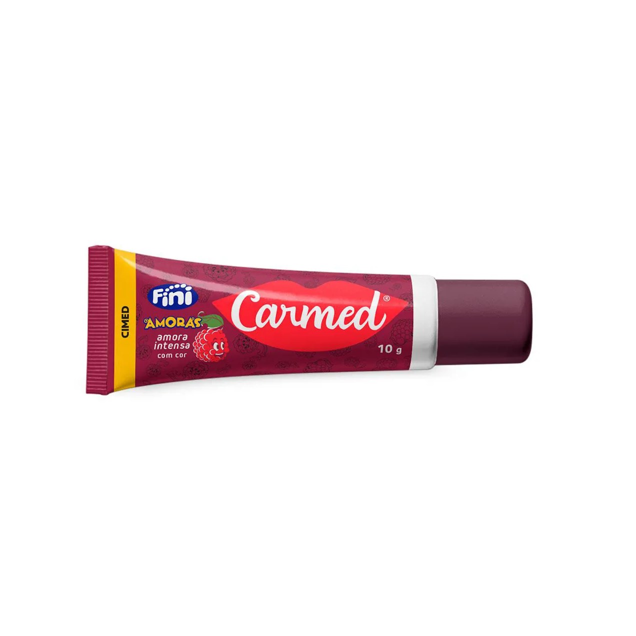 Hidratante Labial Carmed Fini Amoras Intensas com Cor 10g