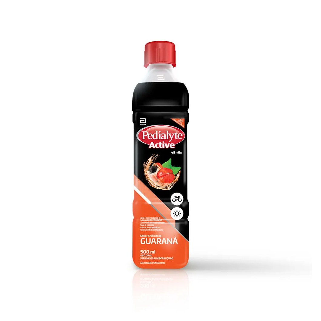 Suplemento Alimentar Líquido Pedialyte Active Guaraná 500ml