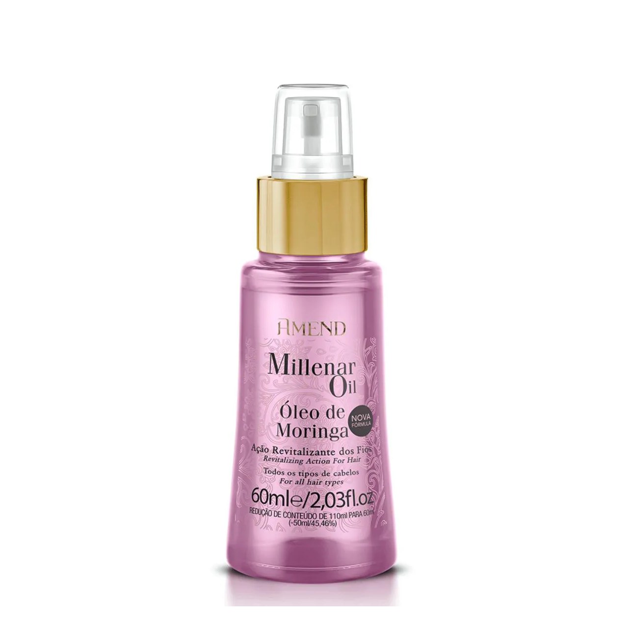Óleo de Moringa Amend Millenar Oil Segredos do Mundo 60ml