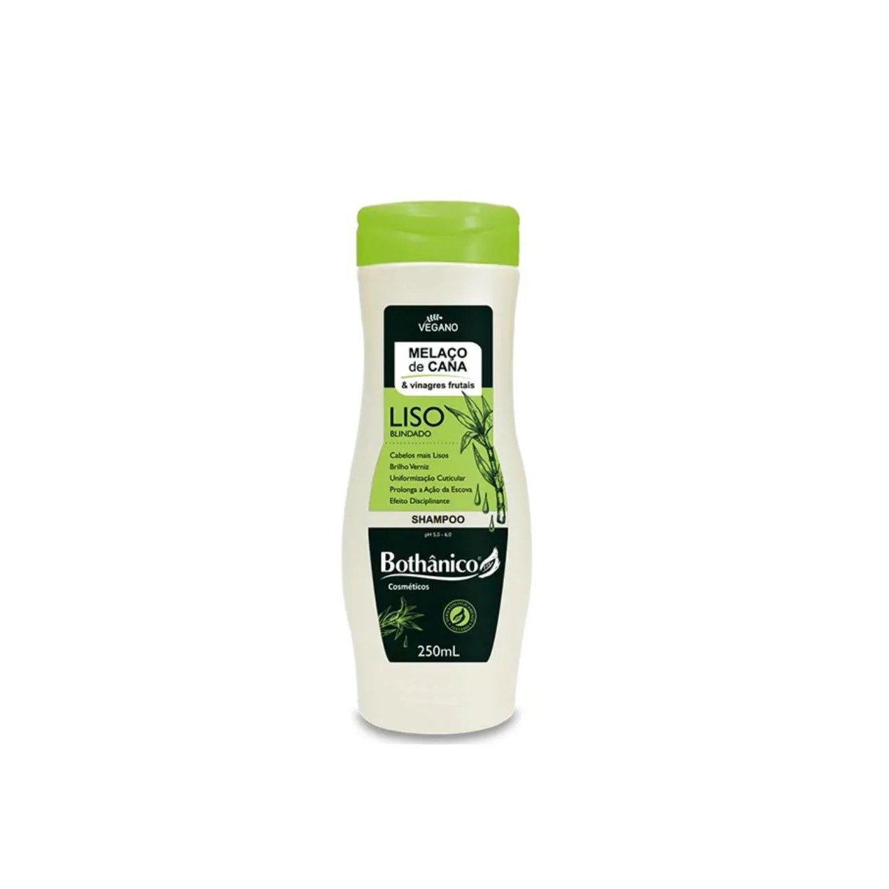 Shampoo Liso Melaço de Cana 250ml Bothânico