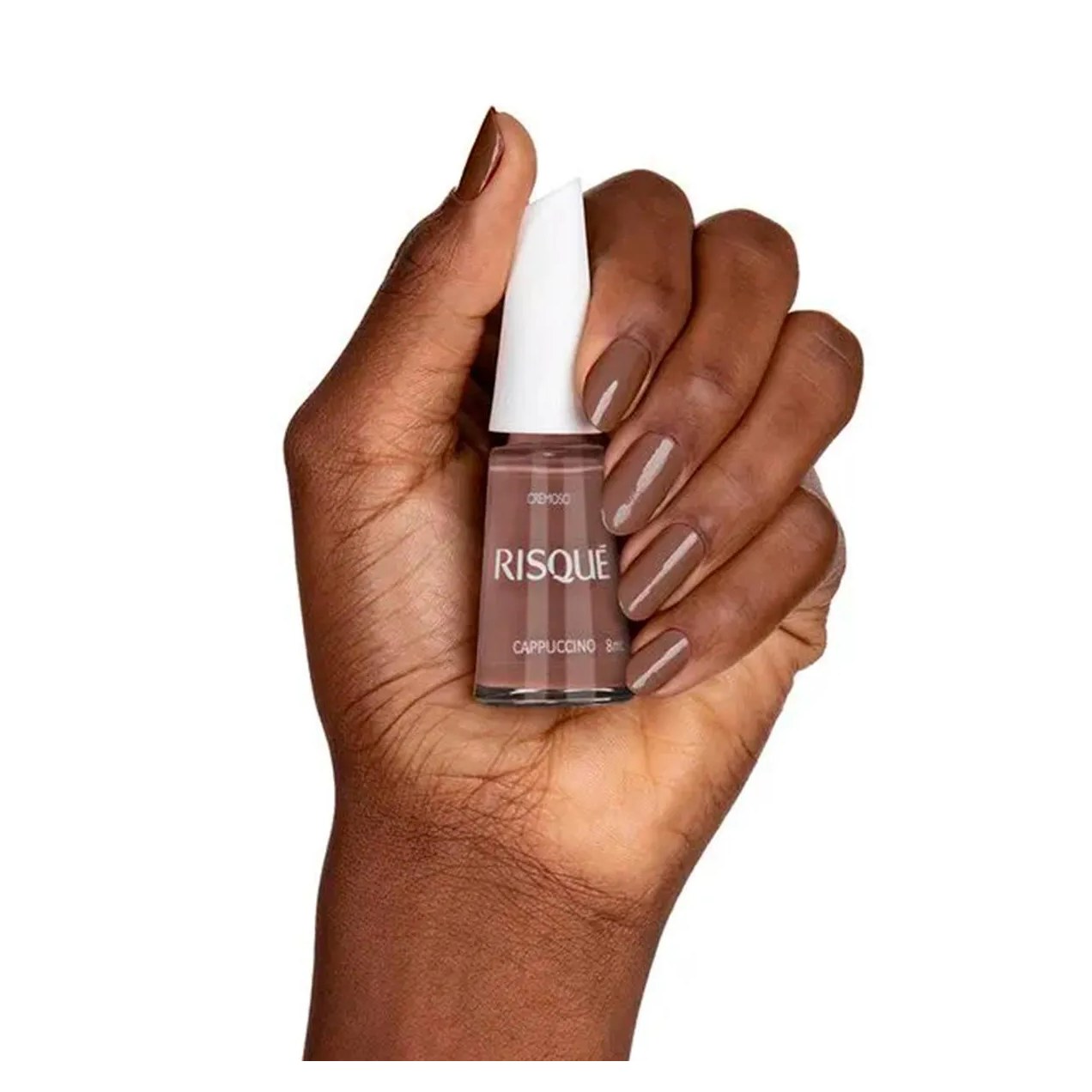 Esmalte Cremoso Risqué 8ml - Cappuccino