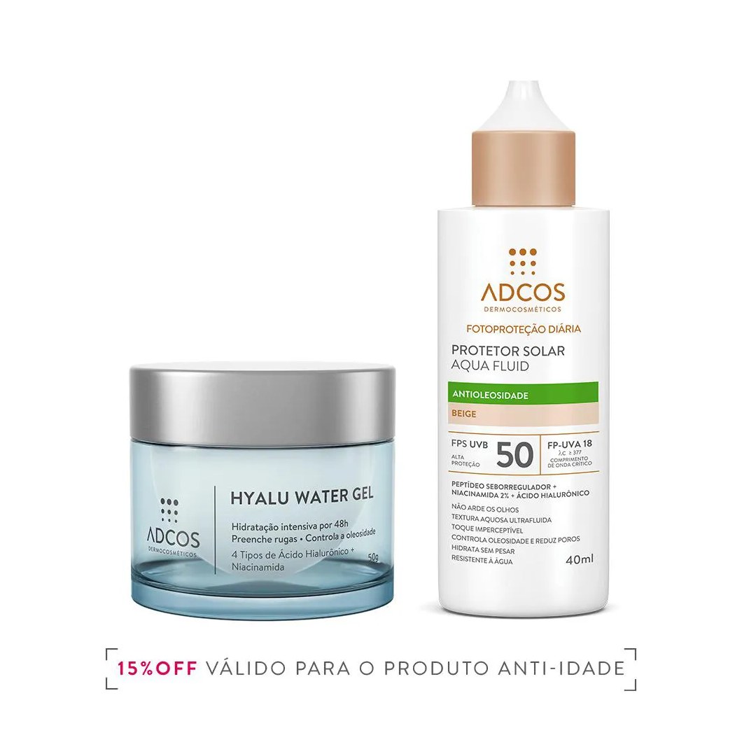 Dupla de Cuidados Anti-idade Matificante 40ml