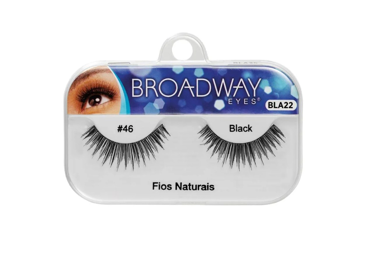 Cílios Postiços Fios Naturais 46 - Broadway