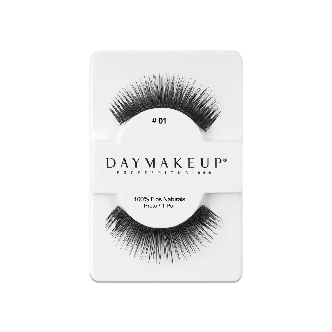 Cílios Postiços #01 - Human Hair - Daymakeup