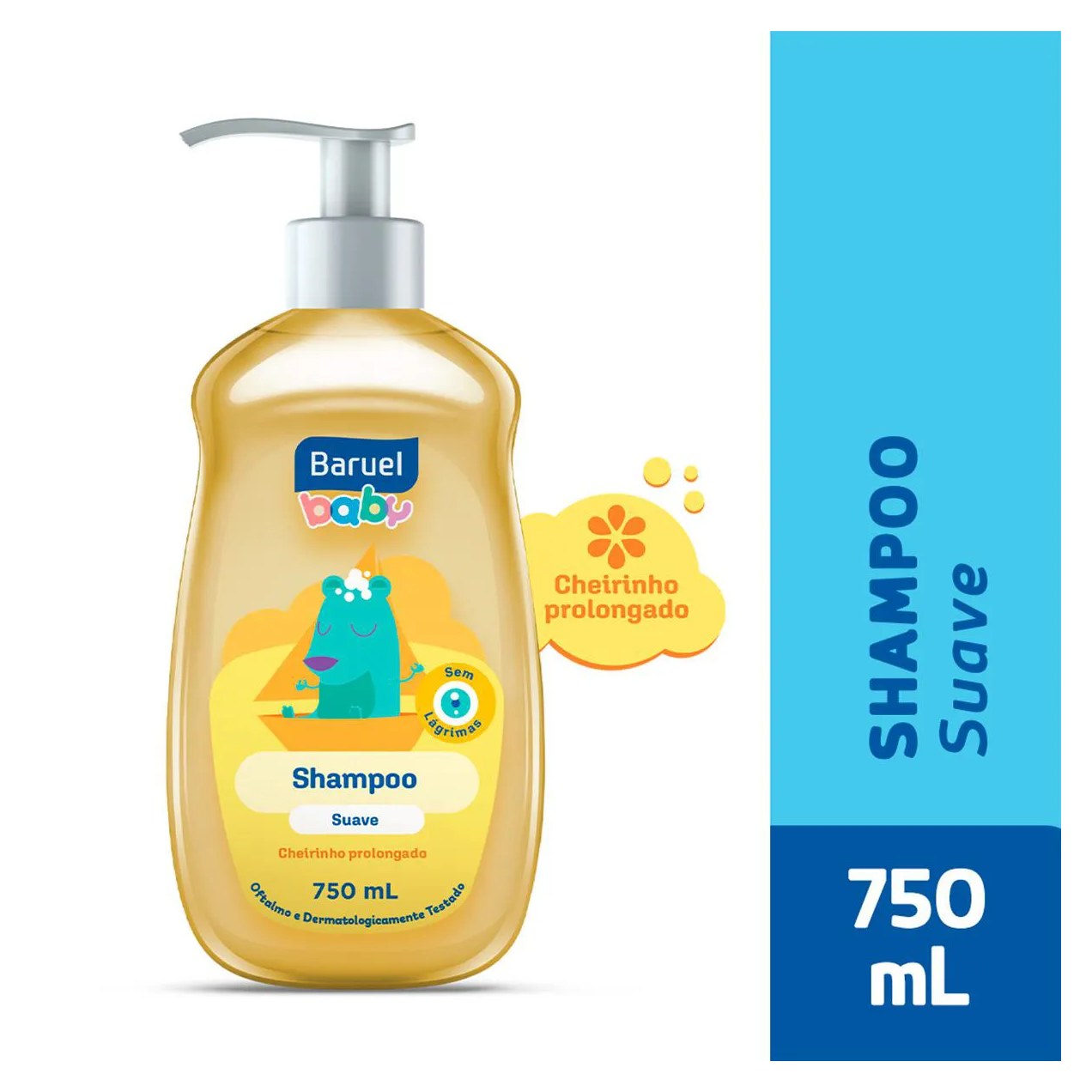 Shampoo Suave Baruel Baby 750ml