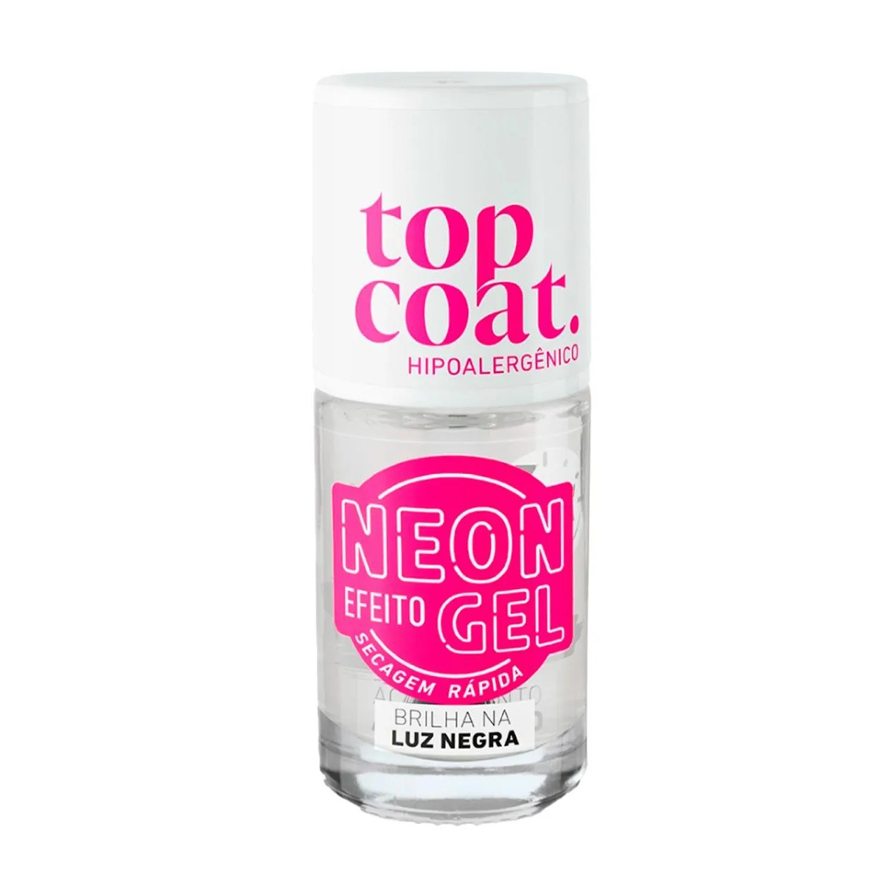 Blant Top Coat Base Efeito Gel Neon
