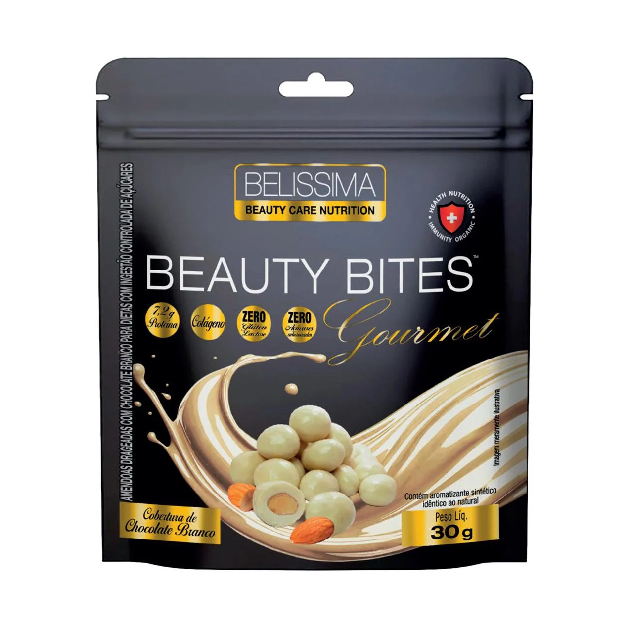 Beauty Bites Belíssima Amêndoa Chocolate Branco 30g