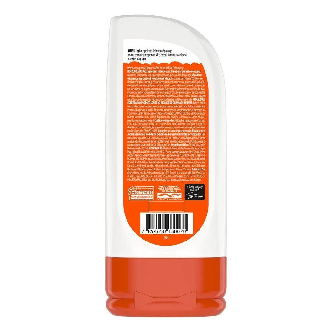 Kit 4 Repelentes Loção Off! Family 200ml Cada