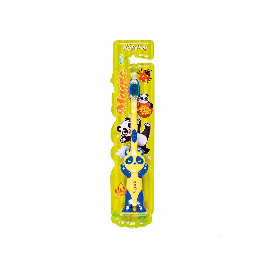 Escova Dental Infantil Jadepro Magic Macia