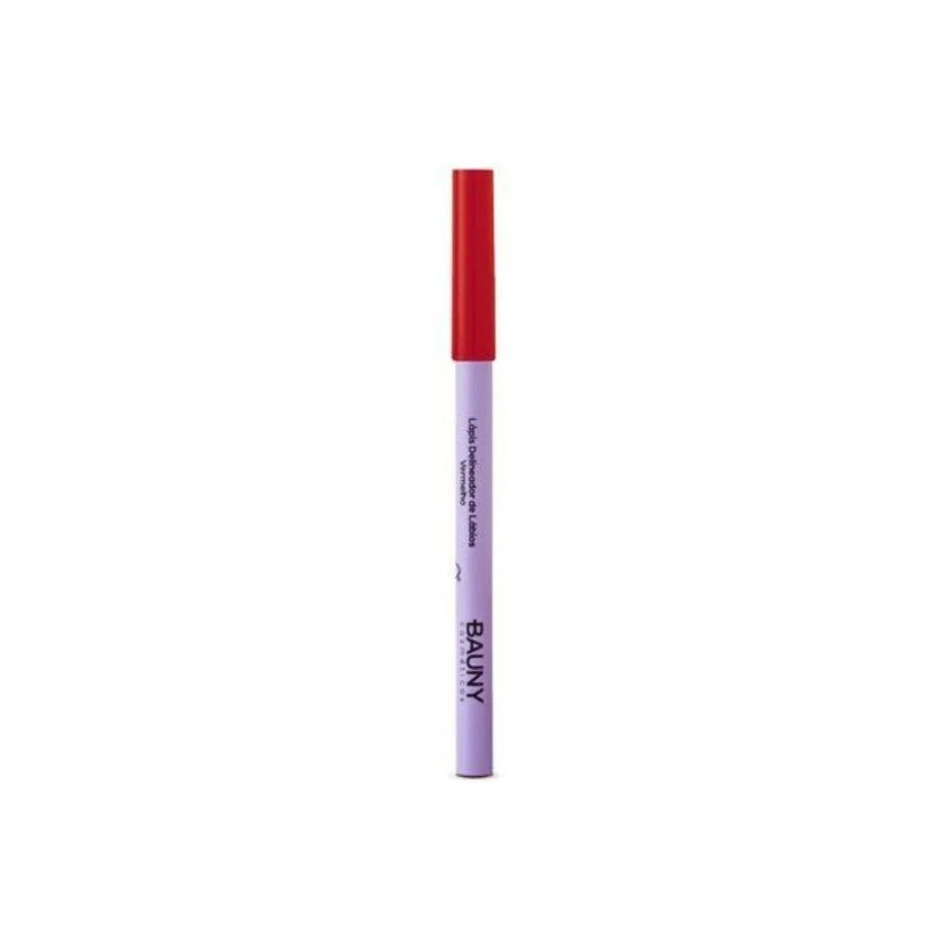 Lapis Delineador Boca Bauny Vermelho