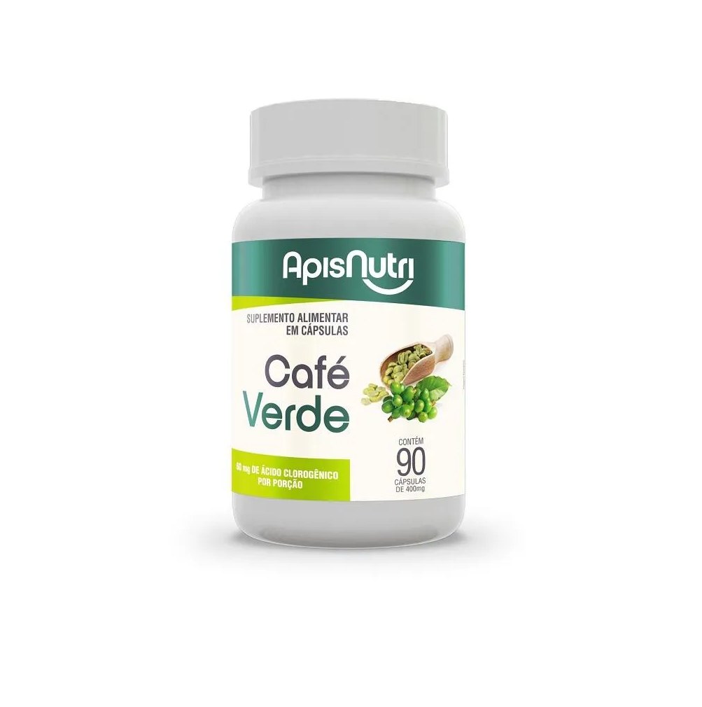 Café Verde - 400Mg (90 cápsulas) - Padrão: Único