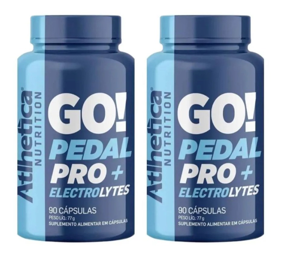 Kit 2 Go Pedal Pro + Electrolytes 90 Cáps - Atlhetica
