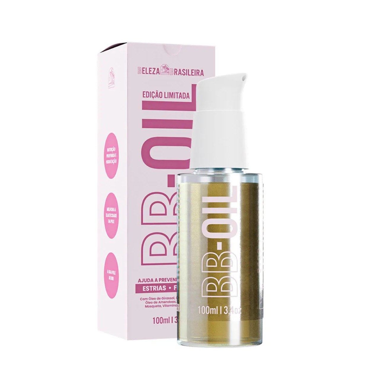 Óleo Corporal BB Oil Beleza Brasileira Antiestrias 100ml