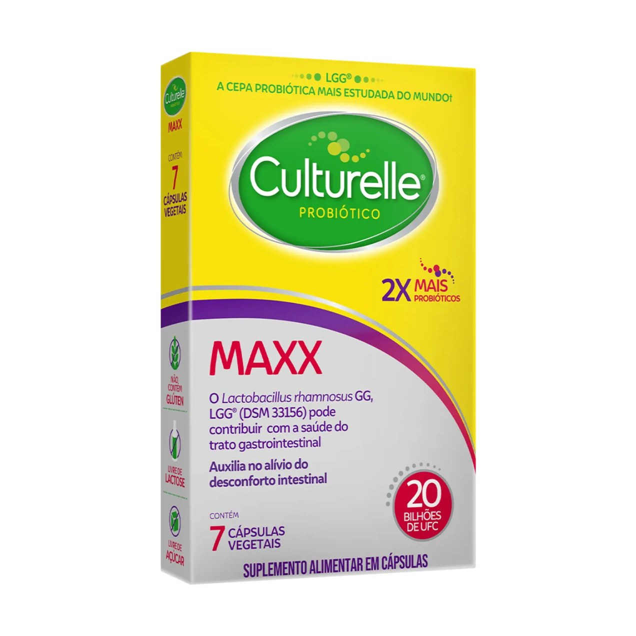 Probiótico Culturelle Maxx 7 cápsulas