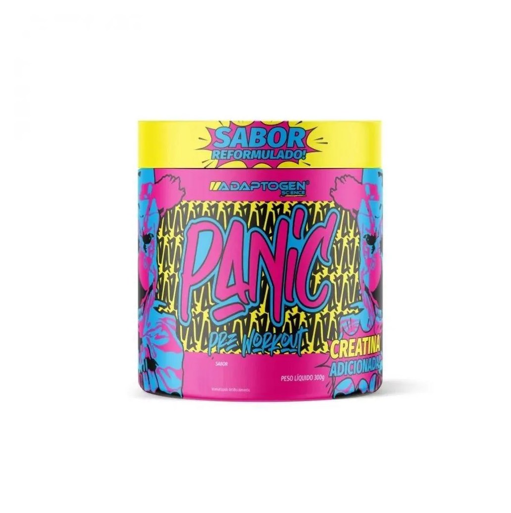 Panic Pre Workout (300G) - Sabor: Manga E Laranja