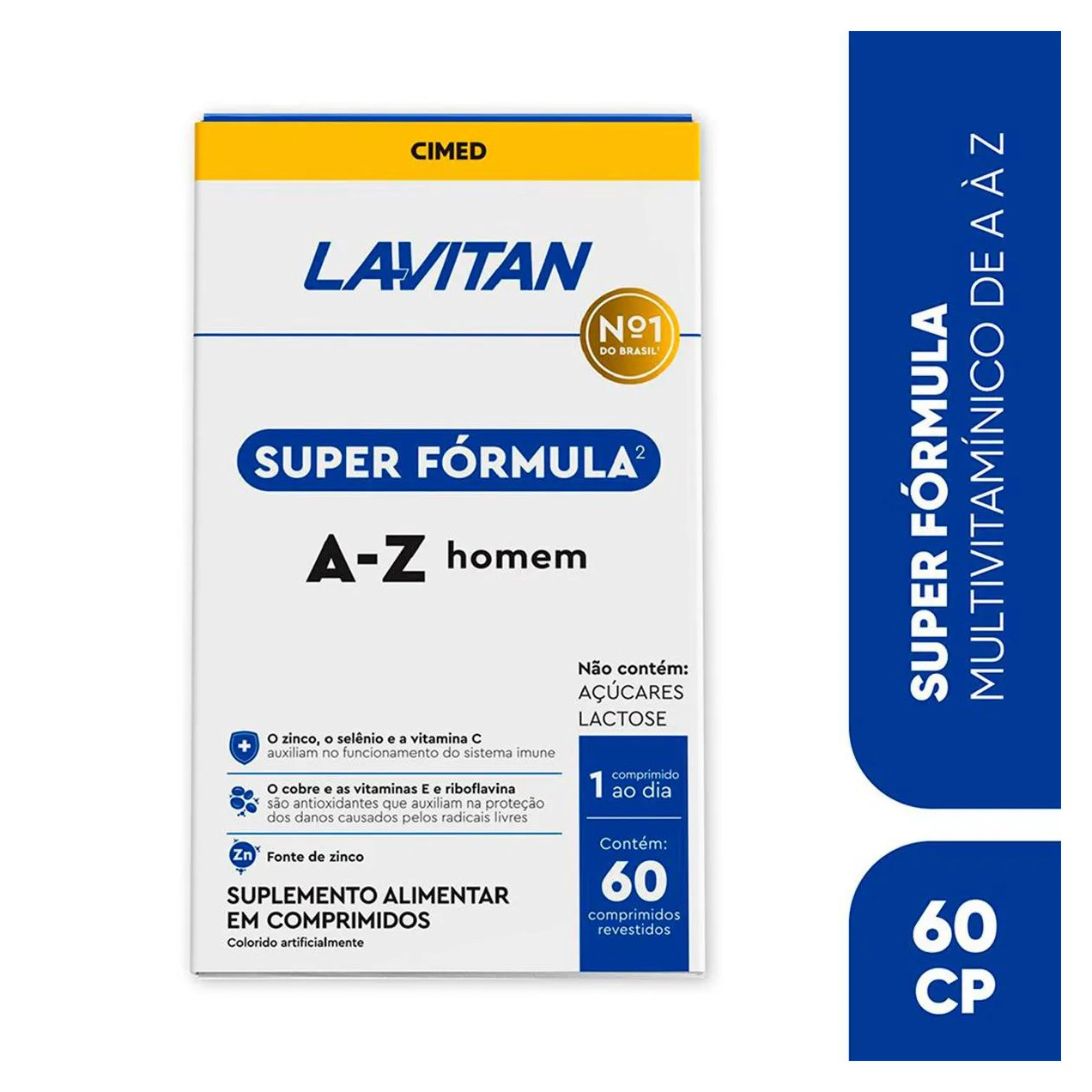 Coloraçao Biocolor Homem Bozzano Castanho Claro - Kit C / 2un